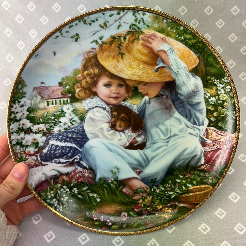 “A Time To Love” Collectible Plate